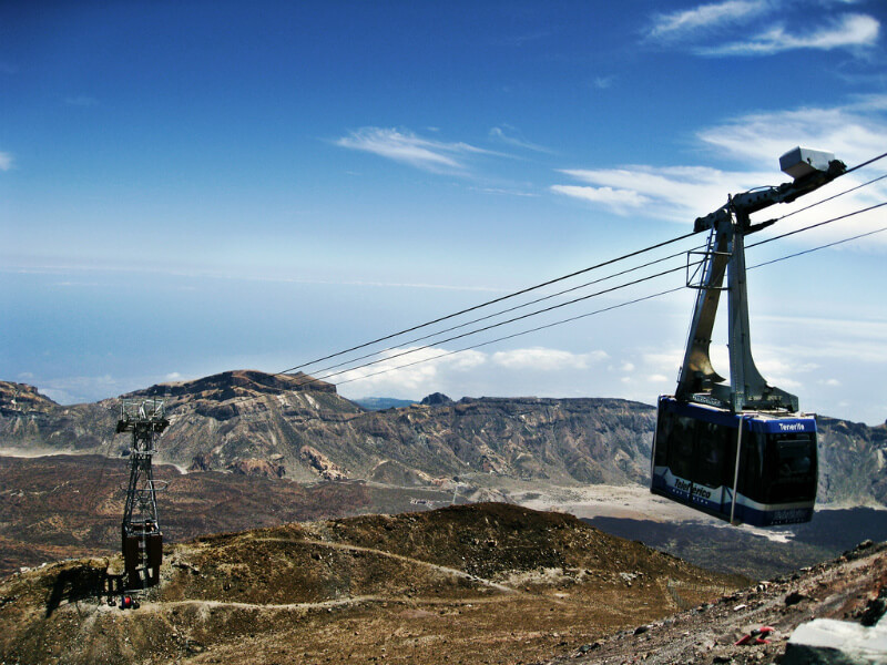 Excursion Teide volcano cable car tickets